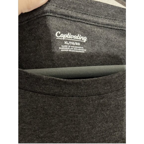 Virginia Tech Hokies Shirt Mens XL Gray NCAA Football Basketball Collegiate Tee - Picture 4 of 6